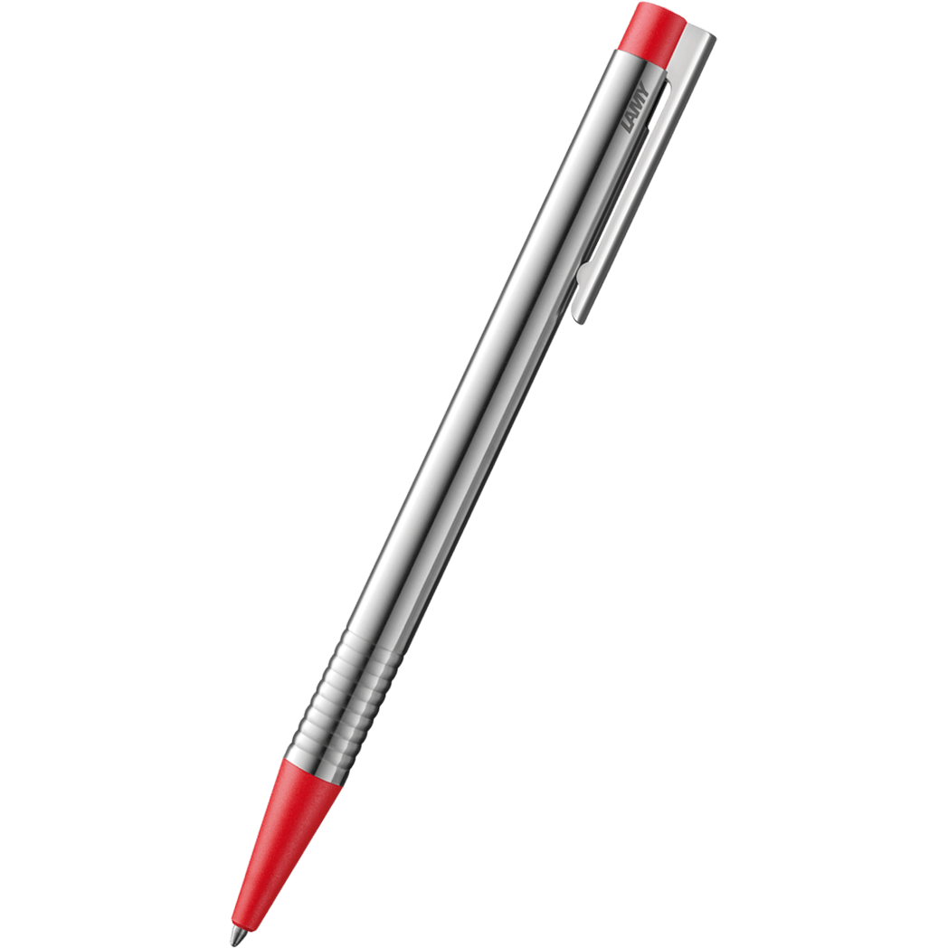 Lamy Logo Ballpoint Pen - Matte Red - Pen Boutique Ltd