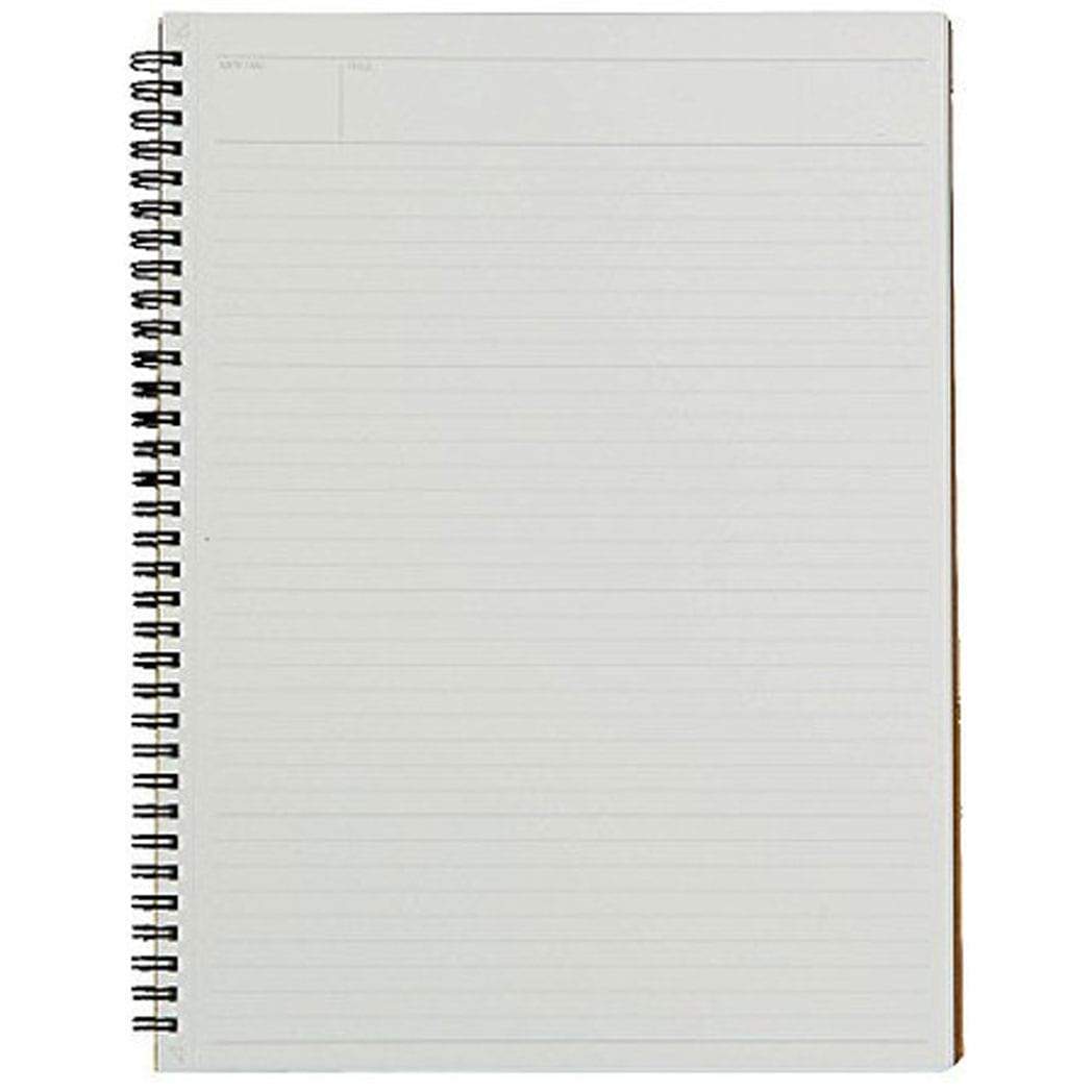 Maruman Mnemosyne Notebooks - Black - Lined - A4 - Pen Boutique Ltd