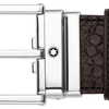 Montblanc Leather Belt - Brown-Pen Boutique Ltd