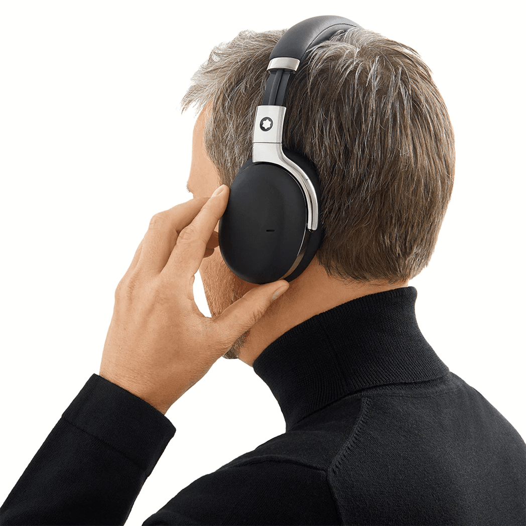 Montblanc Over-Ear Headphones - MB 01 Smart Travel - Black-Pen Boutique Ltd