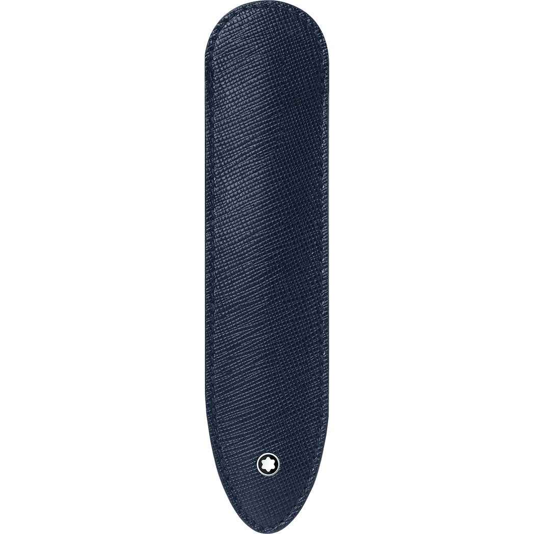 Montblanc Sartorial Pen Sleeve - Blue - Pen Boutique Ltd