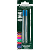 Monteverde Ballpoint refill to fit Cross pen - Blue Medium 2 per pack - Pen Boutique Ltd