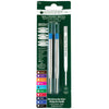 Monteverde Ballpoint refill to fit Parker pen Turquoise Medium 2/pack-Pen Boutique Ltd