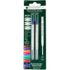 Monteverde Ballpoint refill to fit Parker pen Blue/Black Medium 2/pack-Pen Boutique Ltd