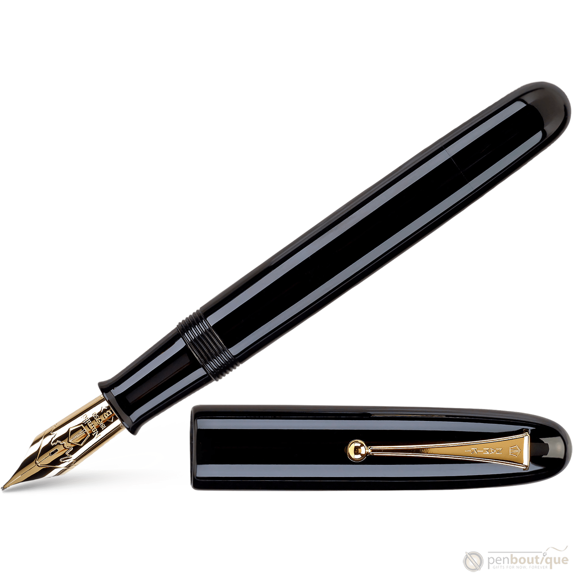 Namiki Emperor Urushi Black Fountain Pen – Luxury Japanese Masterpiece - Pen Boutique Ltd