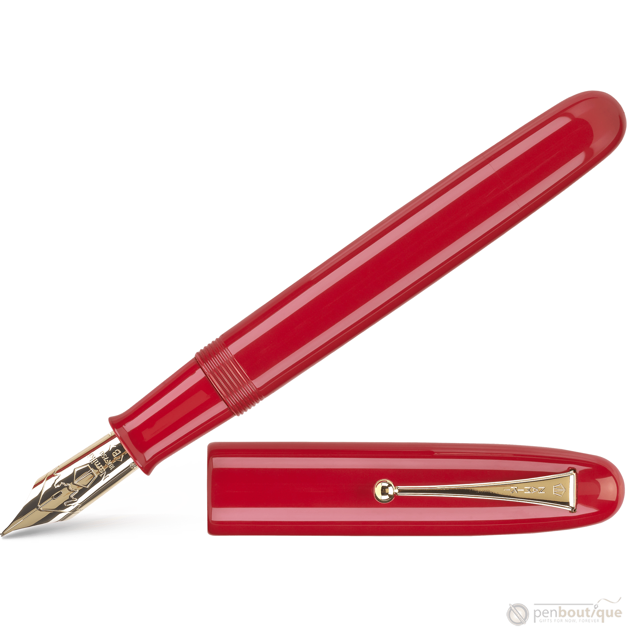 Namiki Emperor Fountain Pen - Urushi Vermillion - Pen Boutique Ltd