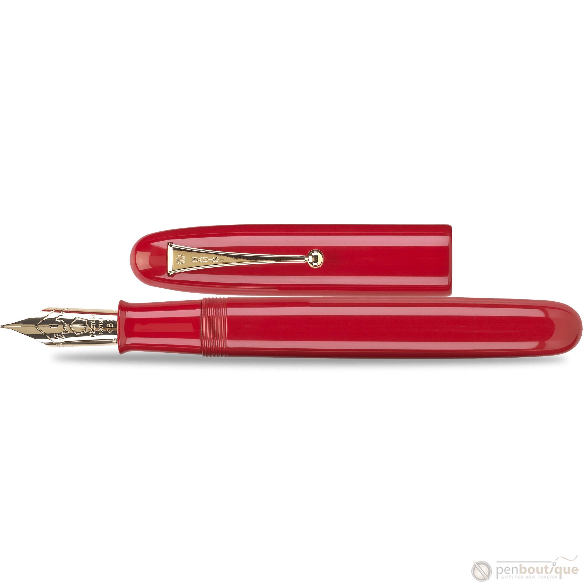 Namiki Emperor Fountain Pen - Urushi Vermillion - Pen Boutique Ltd