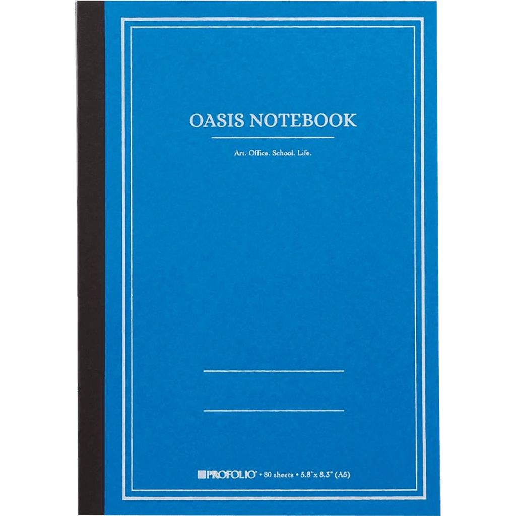 Oasis ProFolio Notebook - Sky Blue - Medium - Pen Boutique Ltd