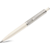 Pelikan Souveran Ballpoint Pen - K405 Silver - White - Pen Boutique Ltd