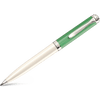Pelikan Souveran Ballpoint Pen - K605 Green - White - Pen Boutique Ltd