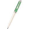 Pelikan Souveran Ballpoint Pen - K605 Green - White - Pen Boutique Ltd