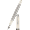 Pelikan Souveran Fountain Pen - M405 Silver - White - Pen Boutique Ltd