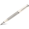 Pelikan Souveran Fountain Pen - M405 Silver - White - Pen Boutique Ltd