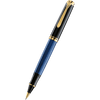 Pelikan Souveran Rollerball Pen - R600 Black/Blue - Pen Boutique Ltd