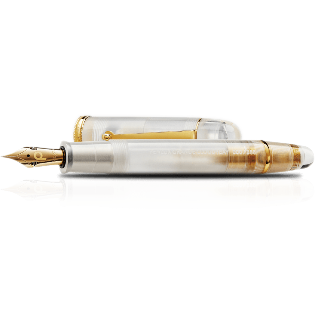 Penlux Masterpiece Grande Fountain Pen - Cloudy Bay-Pen Boutique Ltd