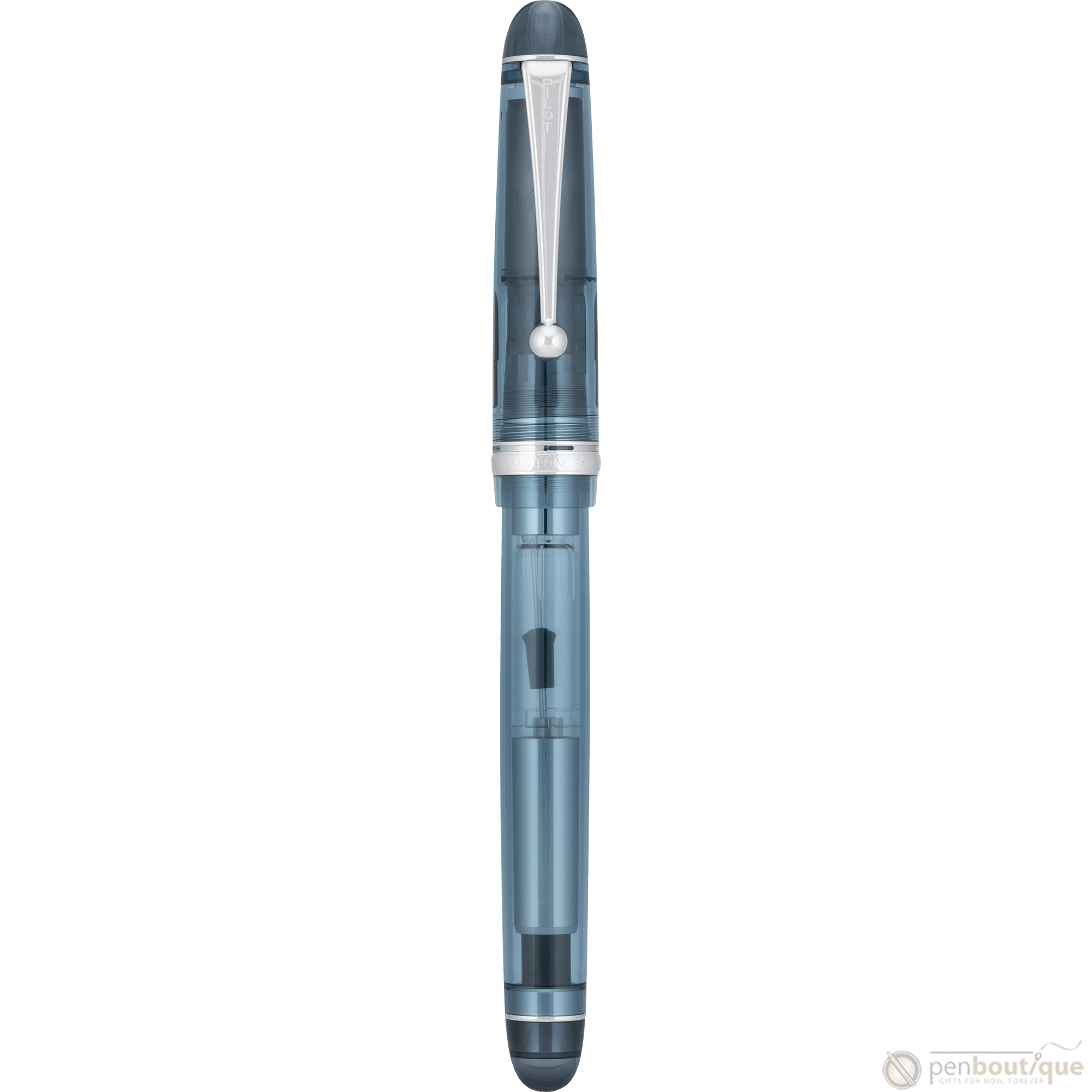 Pilot Custom 74 Fountain Pen - Blue Stone - Pen Boutique Ltd