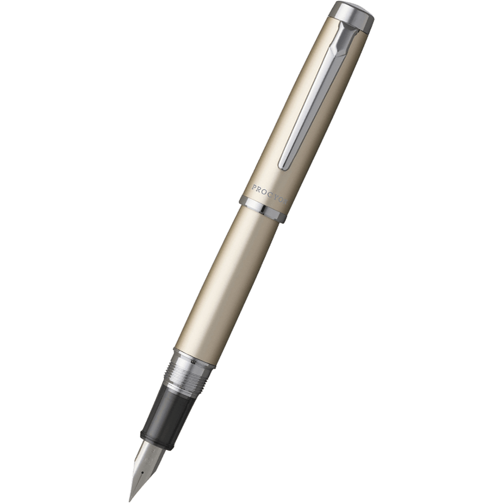 Platinum Procyon Fountain Pen - Luster Champagne Gold - Pen Boutique Ltd