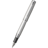 Platinum Procyon Fountain Pen - Luster Satin Silver - Pen Boutique Ltd