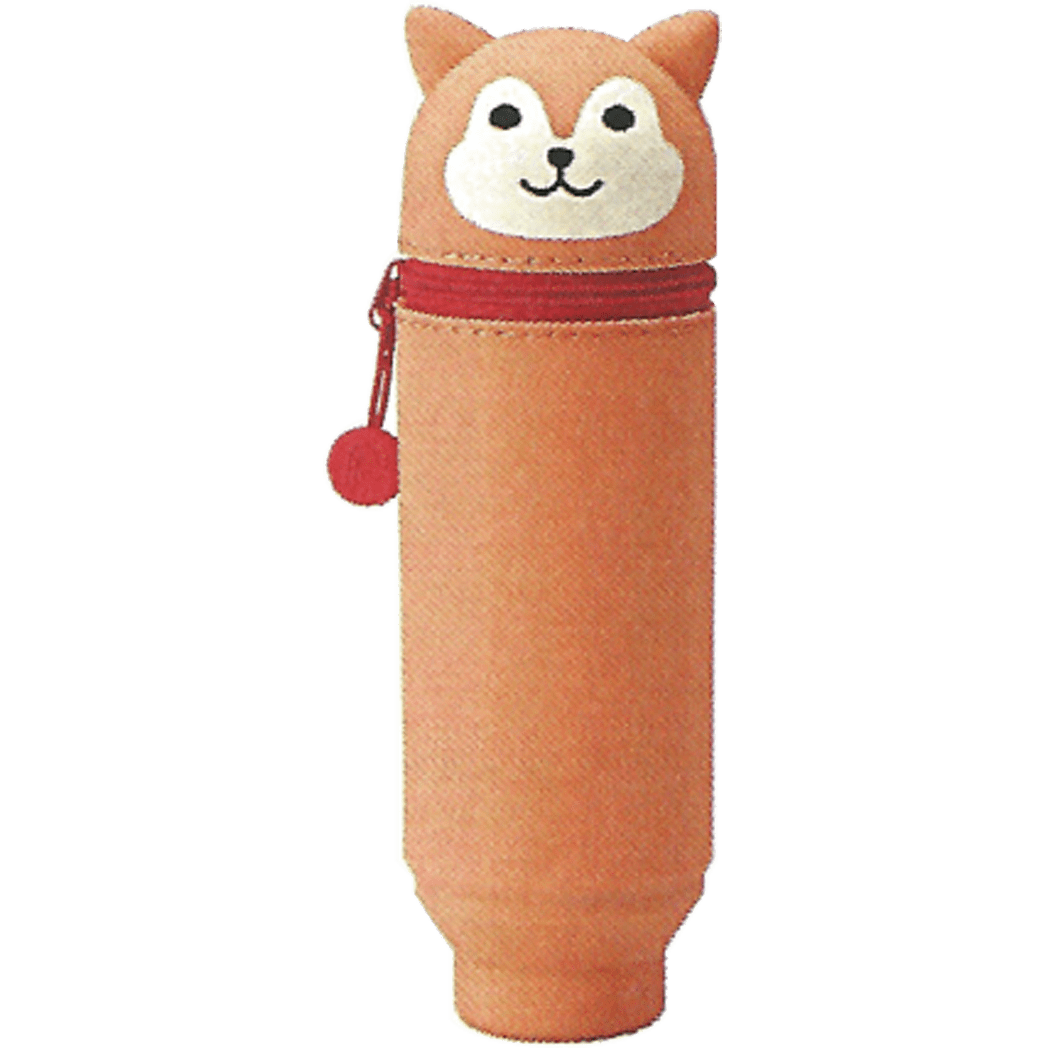 Punilabo Silicone Stand Up Pen Cases - Shiba Dog - Pen Boutique Ltd