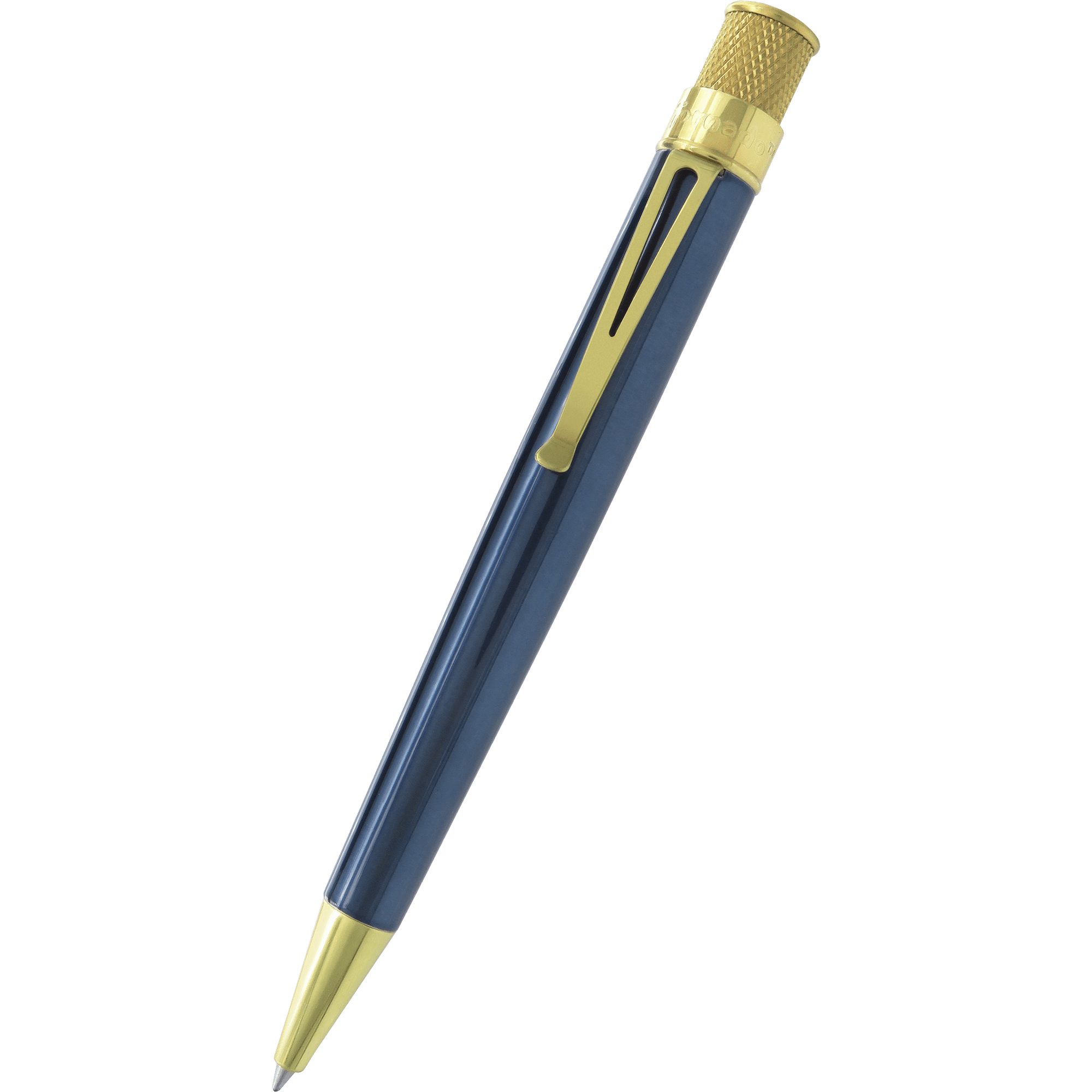 Retro 51 Tornado Classic Lacquer Rollerball Pen - Brass Trim - Pen Boutique Ltd