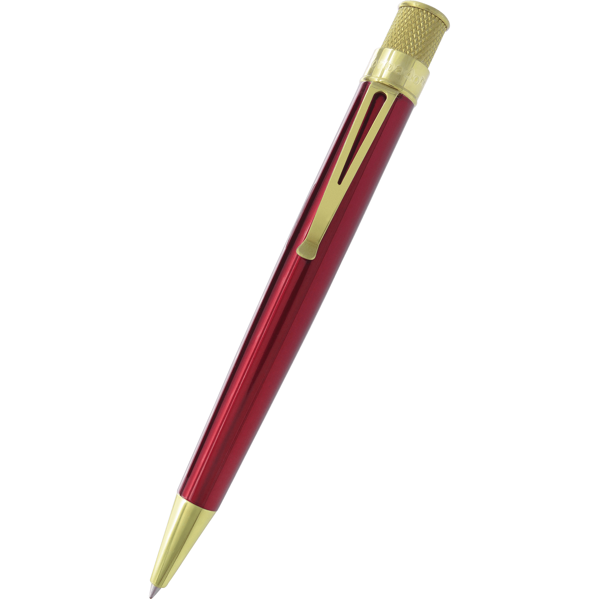 Retro 51 Tornado Classic Lacquer Rollerball Pen - Brass Trim - Pen Boutique Ltd