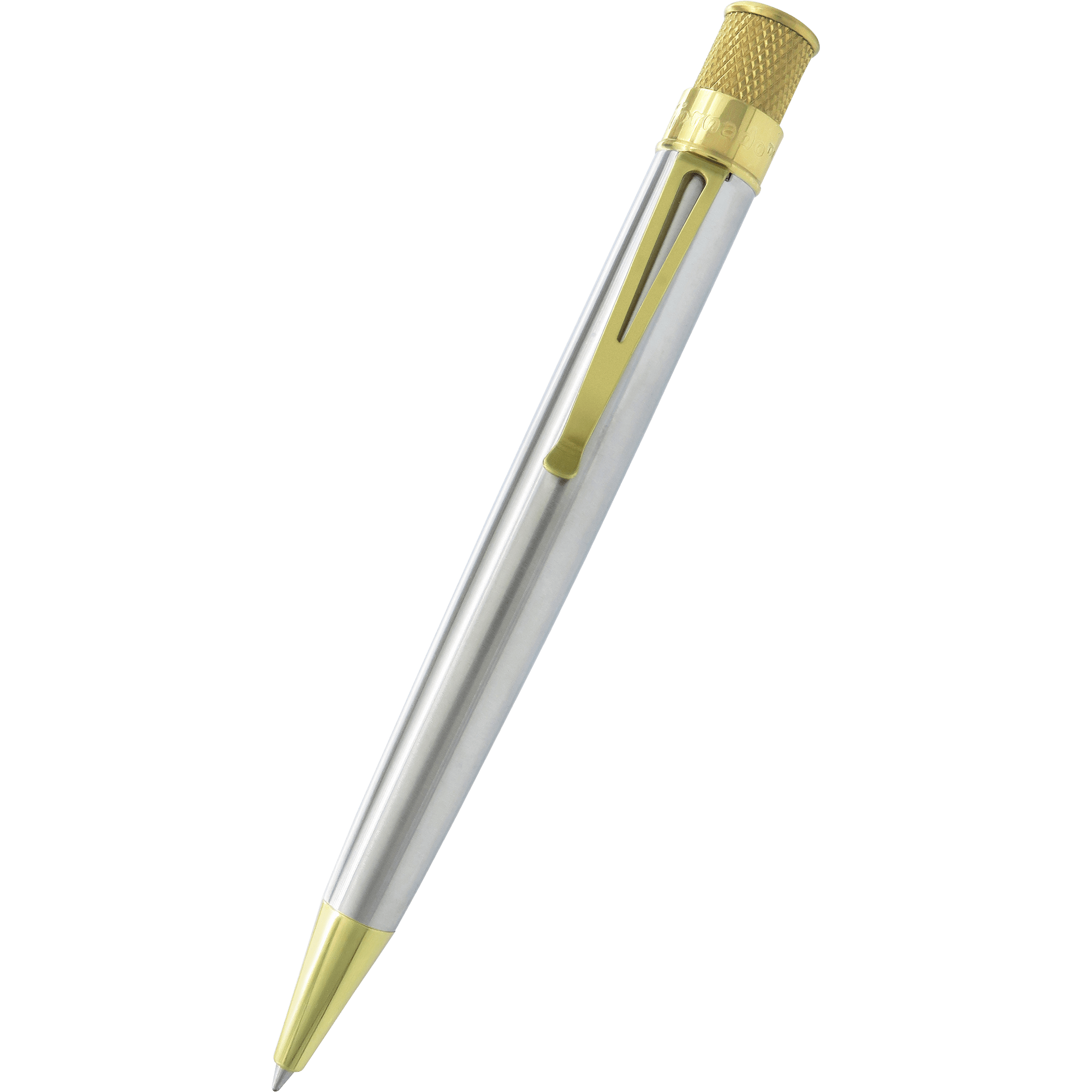 Retro 51 Tornado Classic Lacquer Rollerball Pen - Brass Trim - Pen Boutique Ltd