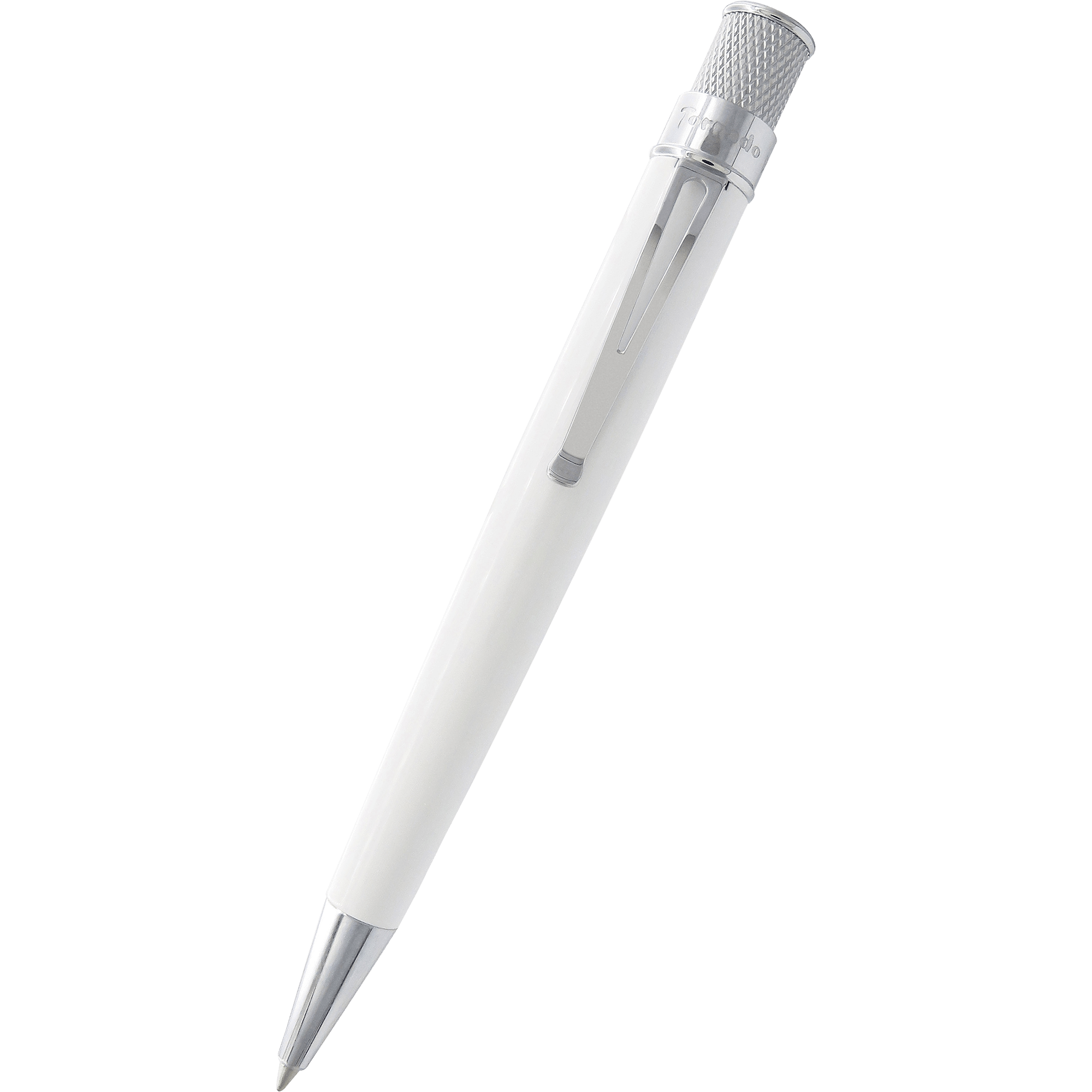 Retro 51 Tornado Rollerball Pen - Classic White - Pen Boutique Ltd