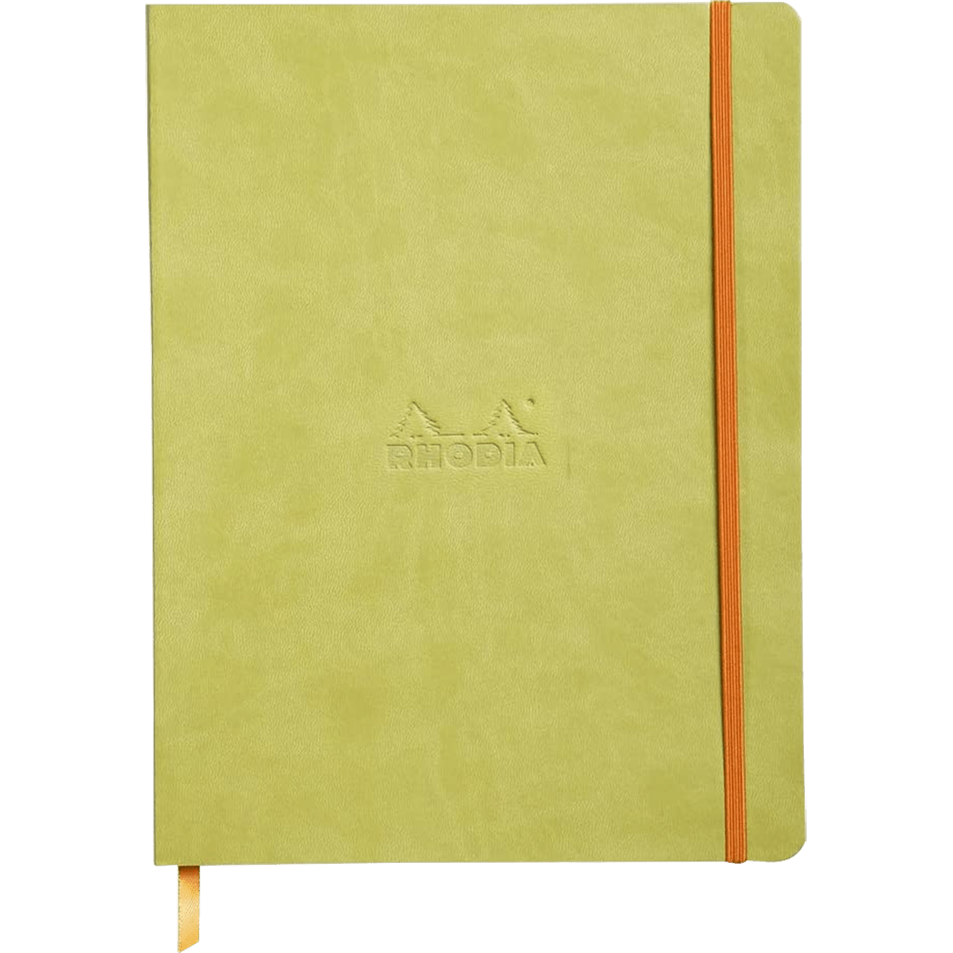 Rhodia Rhodiarama Notebook - Soft Cover - Anise - Lined - Pen Boutique Ltd