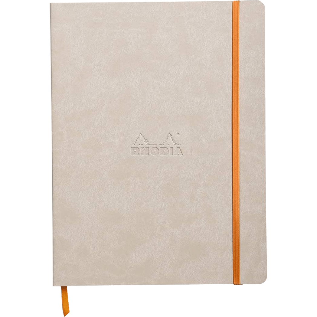 Rhodia Rhodiarama Notebook - Soft Cover - Beige - Dot Grid - Pen Boutique Ltd