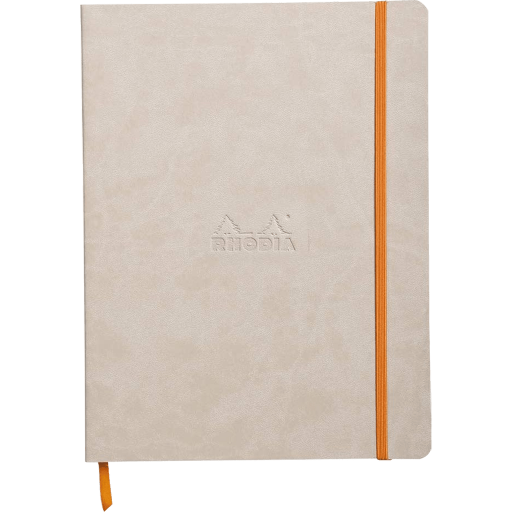 Rhodia Rhodiarama Notebook - Soft Cover - Beige - Lined - Pen Boutique Ltd