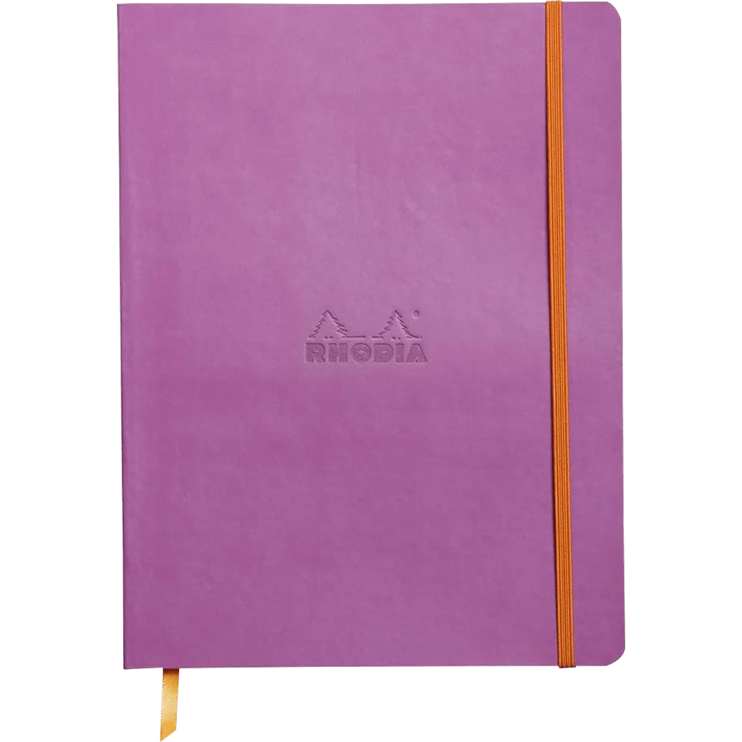 Rhodia Rhodiarama Notebook - Soft Cover - Lilac - Lined - Pen Boutique Ltd