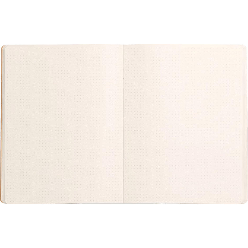 Rhodia Rhodiarama Notebook - Soft Cover - Orange - Dot Grid - Pen Boutique Ltd