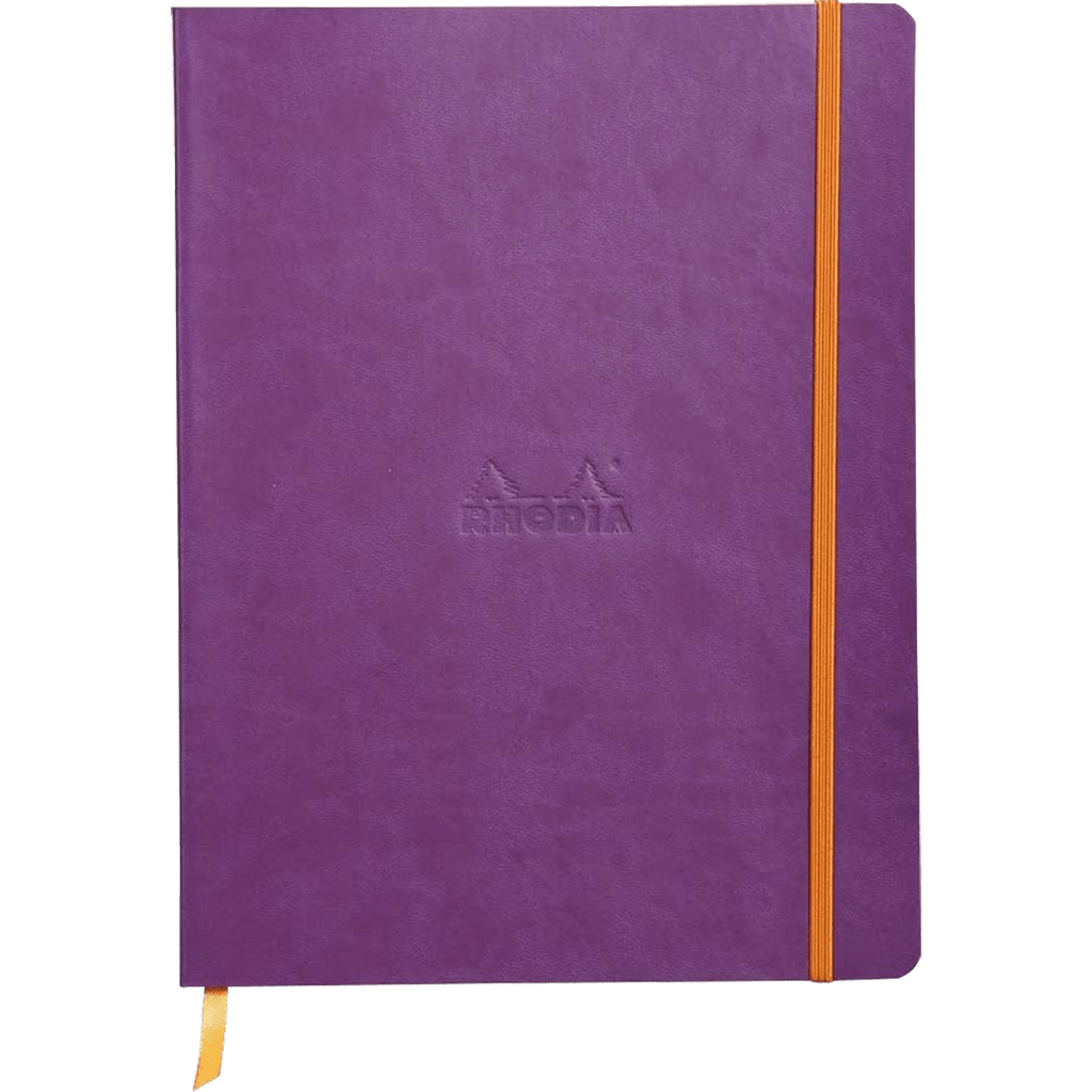 Rhodia Rhodiarama Notebook - Soft Cover - Purple - Dot Grid - Pen Boutique Ltd