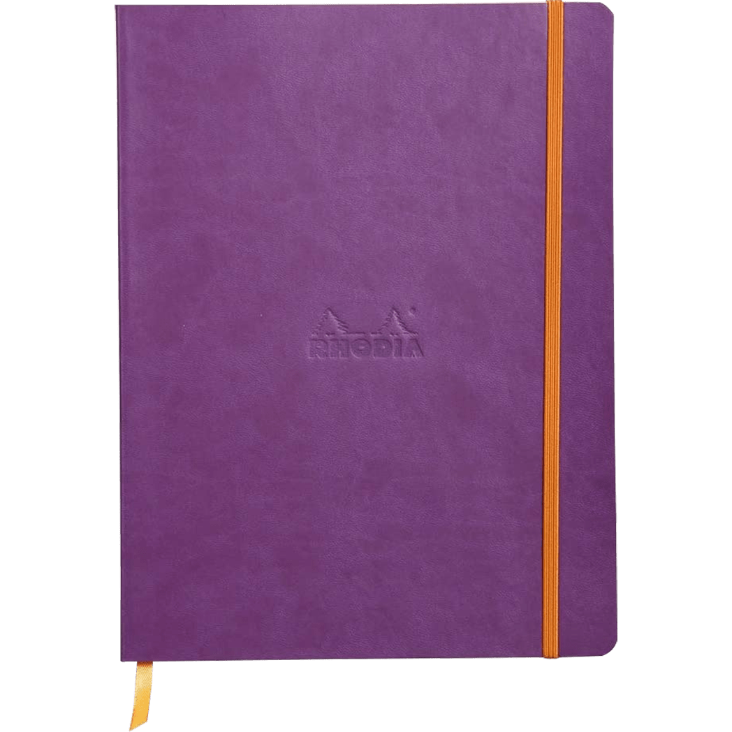 Rhodia Rhodiarama Notebook - Soft Cover - Purple - Dot Grid - Pen Boutique Ltd