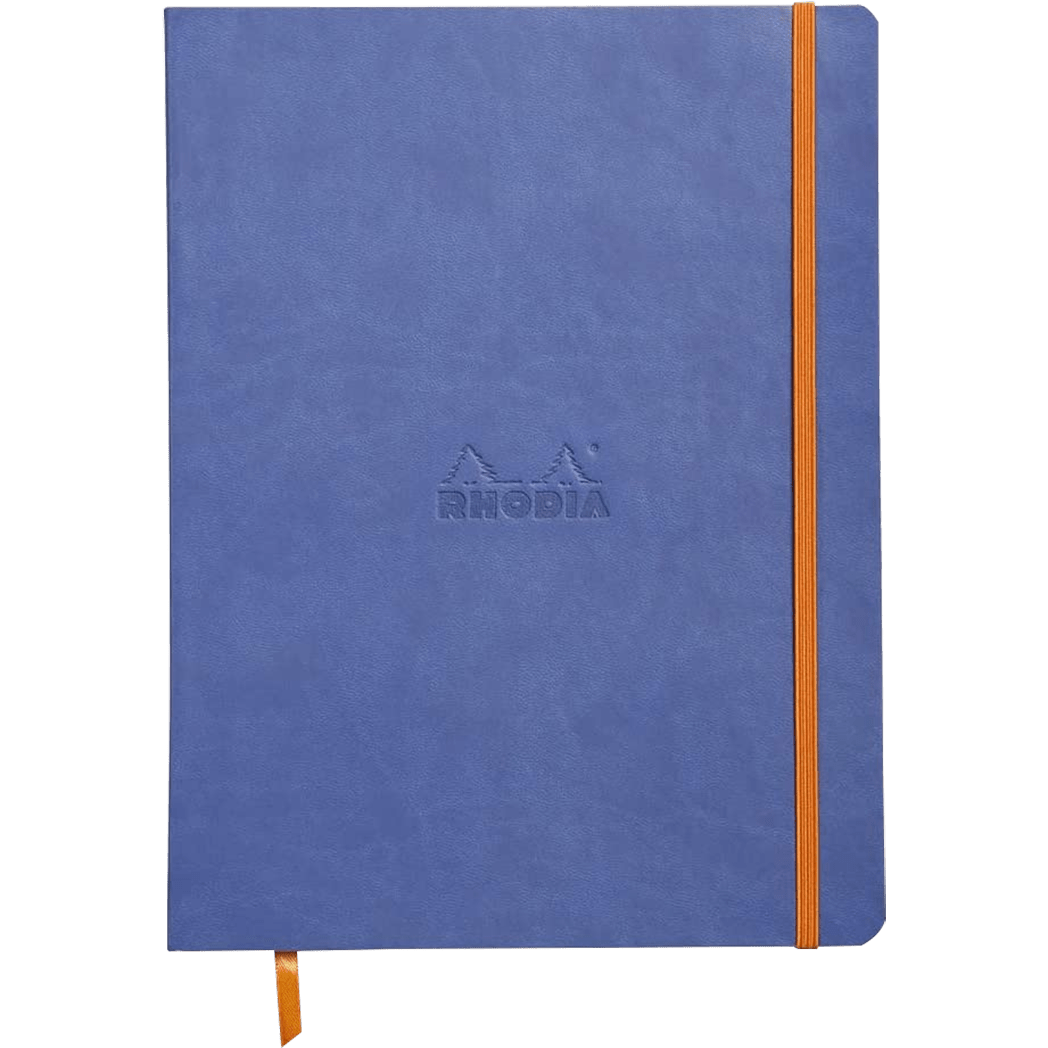 Rhodia Rhodiarama Notebook - Soft Cover - Sapphire - Dot Grid - Pen Boutique Ltd