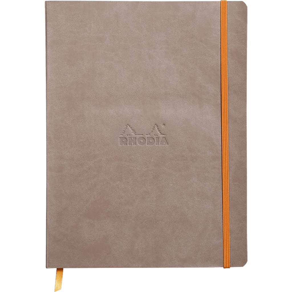 Rhodia Rhodiarama Notebook - Soft Cover - Taupe - Dot Grid - Pen Boutique Ltd