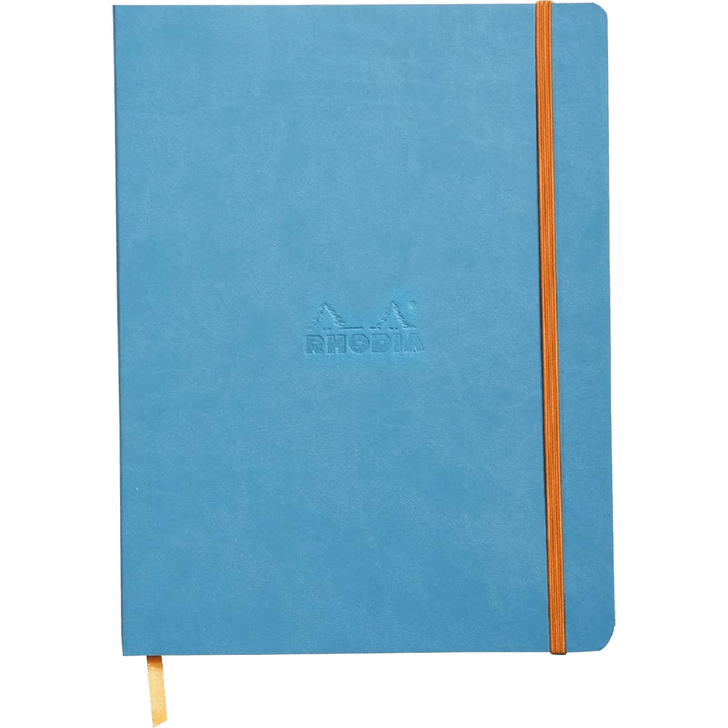 Rhodia Rhodiarama Notebook - Soft Cover - Turquoise - Dot Grid - Pen Boutique Ltd