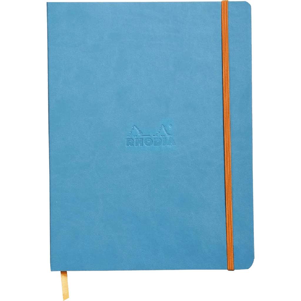 Rhodia Rhodiarama Notebook - Soft Cover - Turquoise - Lined - Pen Boutique Ltd