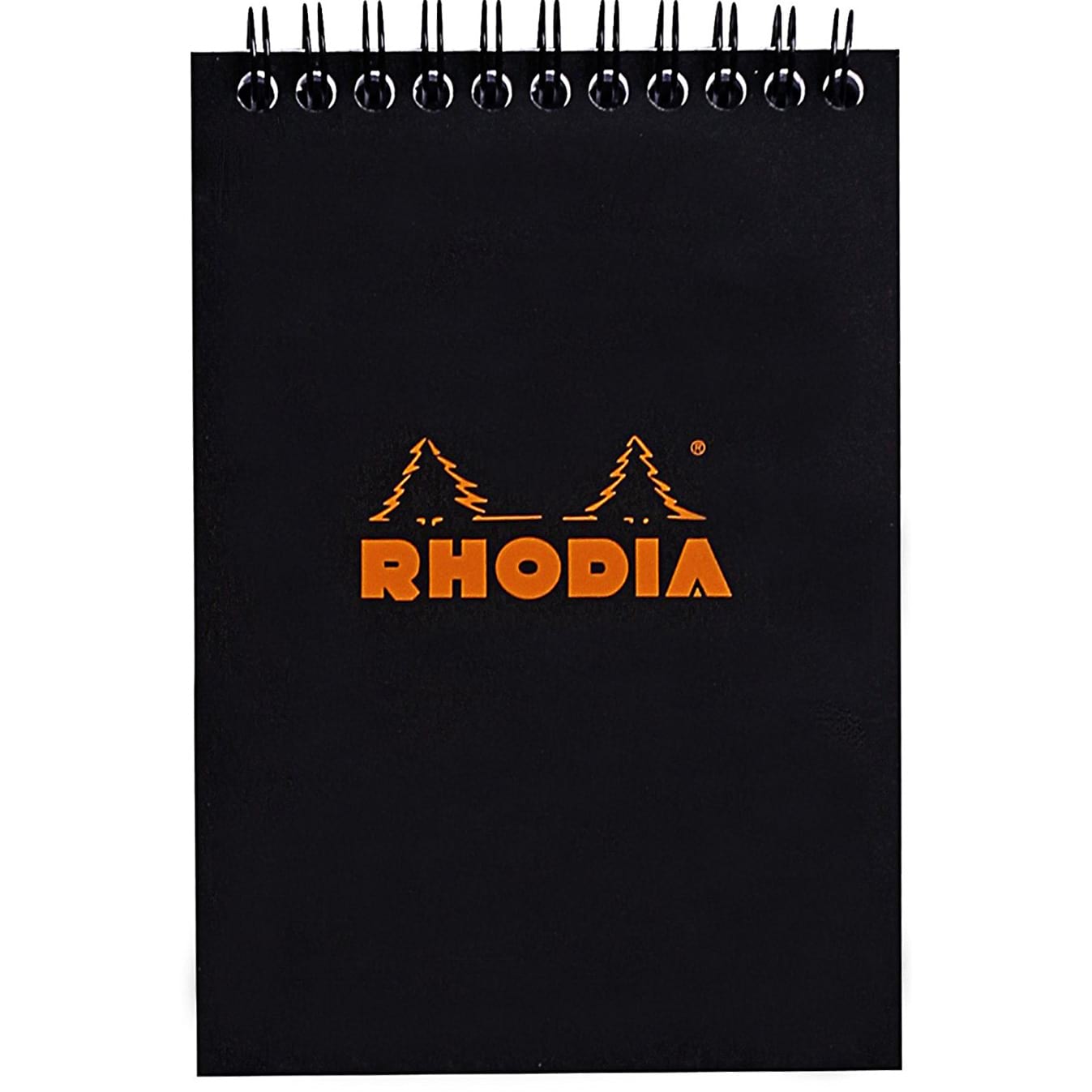 Rhodia A6 Notepad Graph Black Wirebound 4 X 6