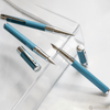 S T Dupont D - Initial Rollerball Pen - Shark Blue - Pen Boutique Ltd