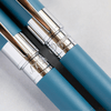 S T Dupont D - Initial Rollerball Pen - Shark Blue - Pen Boutique Ltd