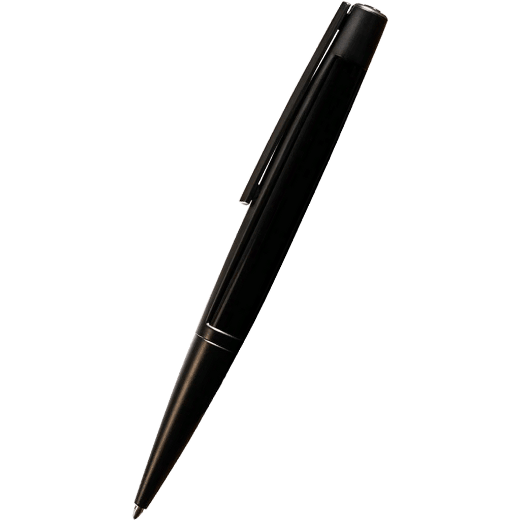S T Dupont Defi Ballpoint Pen - Matte Black - Black Trim - Pen Boutique Ltd