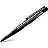 S T Dupont Defi Ballpoint Pen - Matte Black - Steel Trim - Pen Boutique Ltd