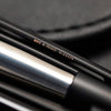 S T Dupont Defi Ballpoint Pen - Matte Black - Steel Trim - Pen Boutique Ltd