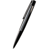 S T Dupont Defi Ballpoint Pen - Matte Black - Steel Trim - Pen Boutique Ltd
