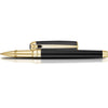 S T Dupont Line D Rollerball Pen - Gold - Black - Pen Boutique Ltd
