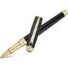 S T Dupont Line D Rollerball Pen - Gold - Black - Pen Boutique Ltd