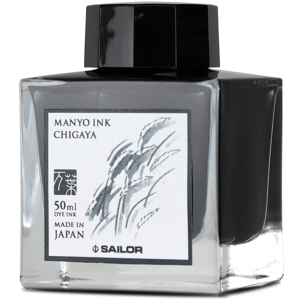 Sailor Manyo Ink Bottle - Chigaya - 50ml - Pen Boutique Ltd
