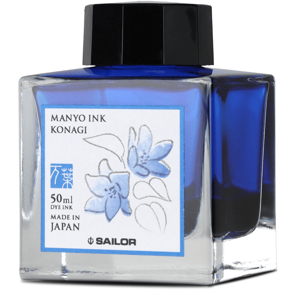 Sailor Manyo Ink Bottle - Konagi - 50ml-Pen Boutique Ltd