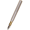 Schon DSGN The Pocket Six Fountain Pen - Silver Anodized Aluminium - Pen Boutique Ltd